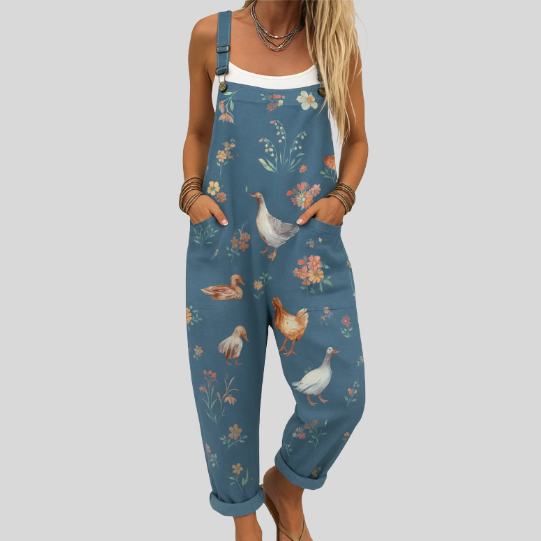 Lila | vintage wide leg jumpsuit