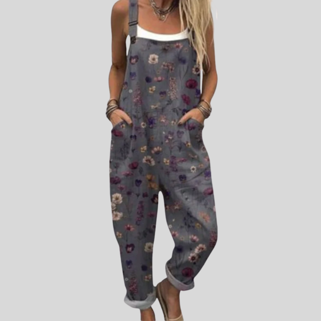 Oriana | vintage wide leg jumpsuit