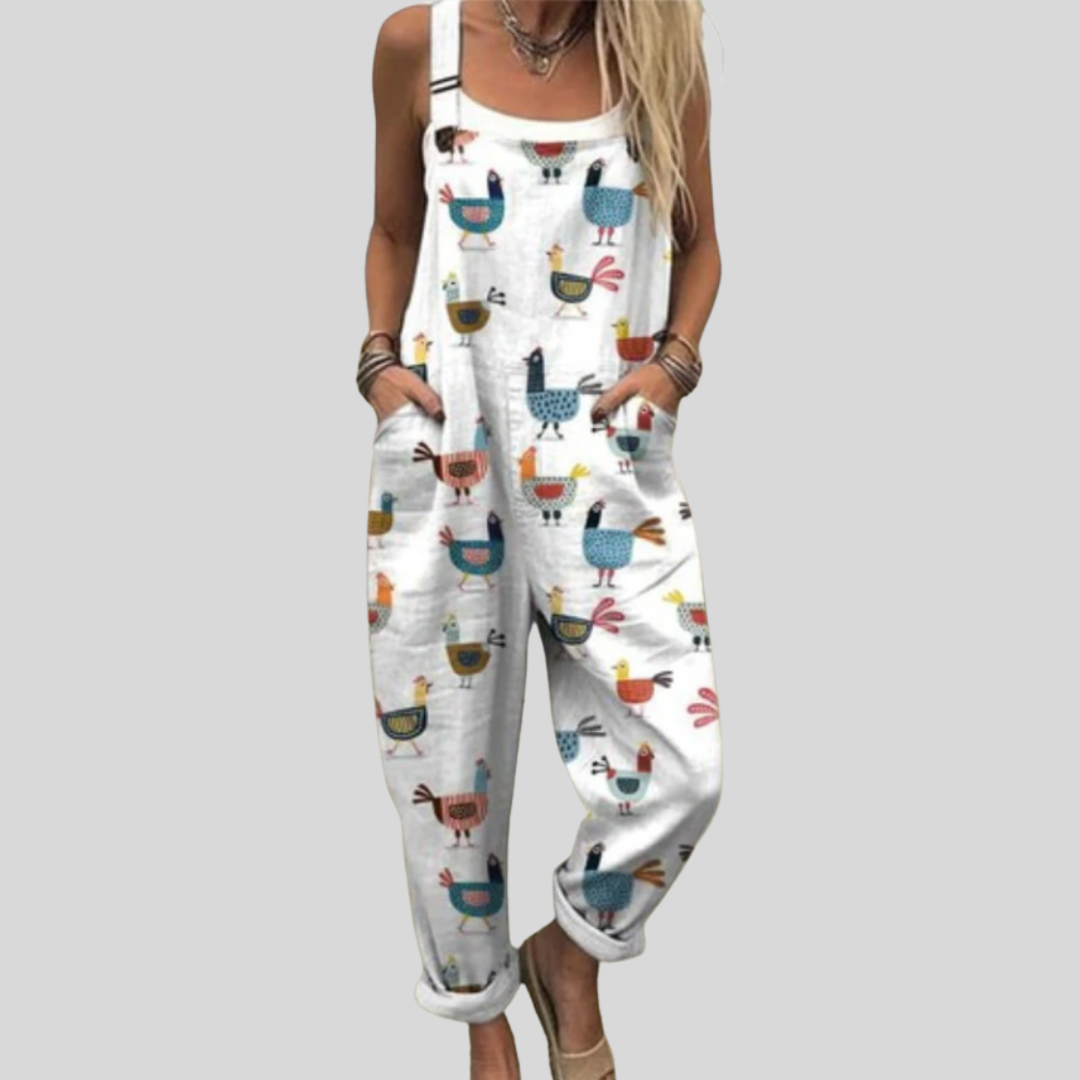 Senna | vintage wide leg jumpsuit