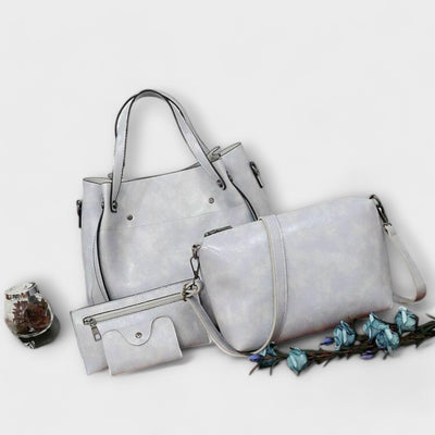 Sylvia - 4-Piece Vintage Bag Set