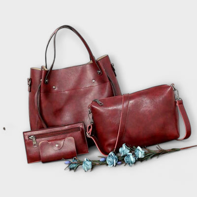 Sylvia - 4-Piece Vintage Bag Set