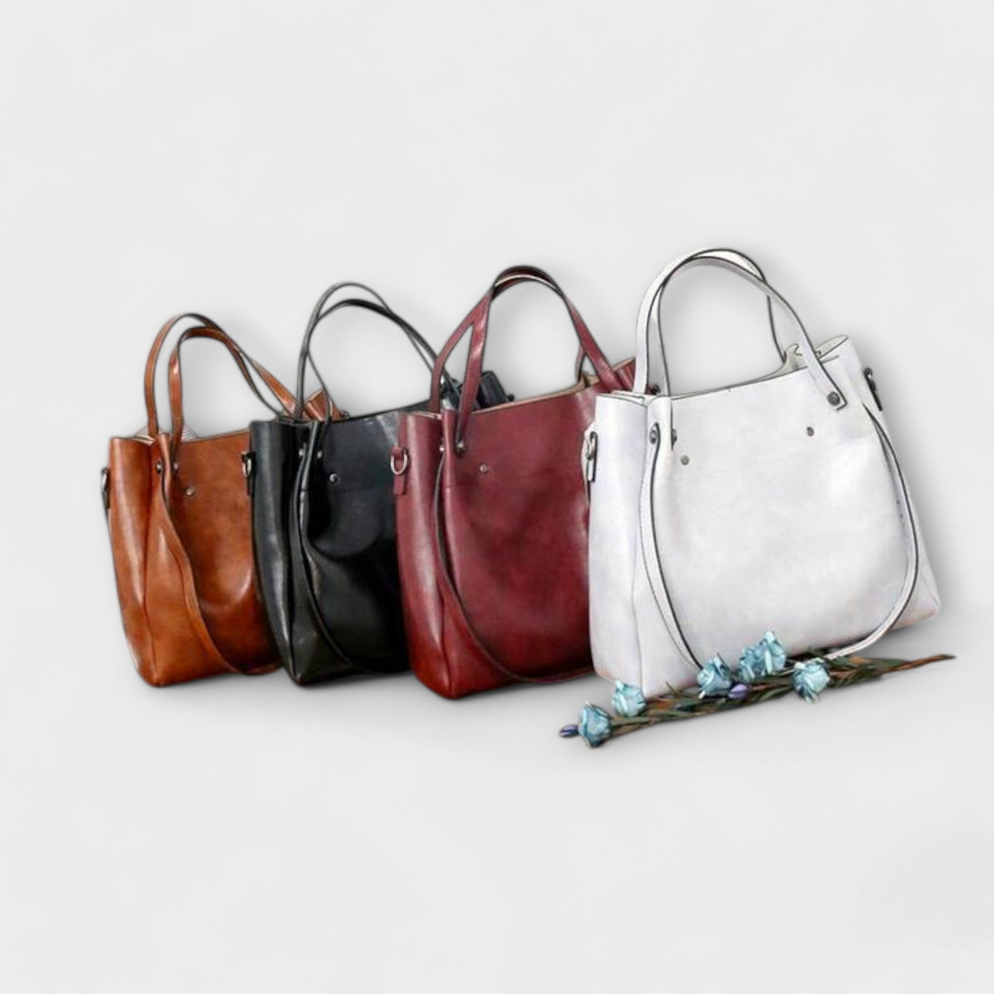 Sylvia - 4-Piece Vintage Bag Set