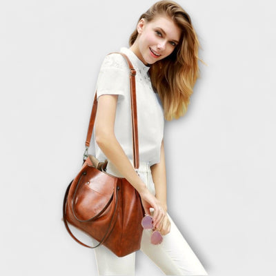 Sylvia - 4-Piece Vintage Bag Set
