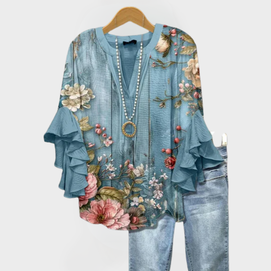 Pastello™  | Vintage Print Top