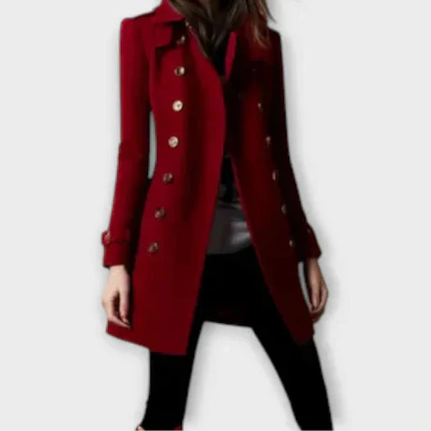 Linda - Double-Breasted Trench Coat