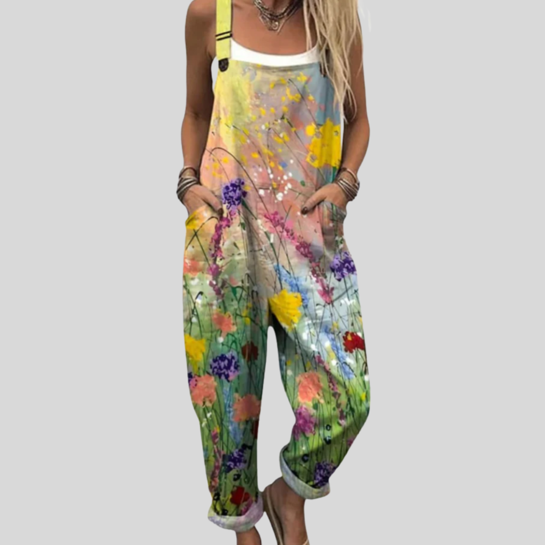 Eliza | vintage wide leg jumpsuit