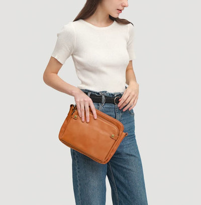 Bonnie - Sleek Three-Layer Crossbody Bag