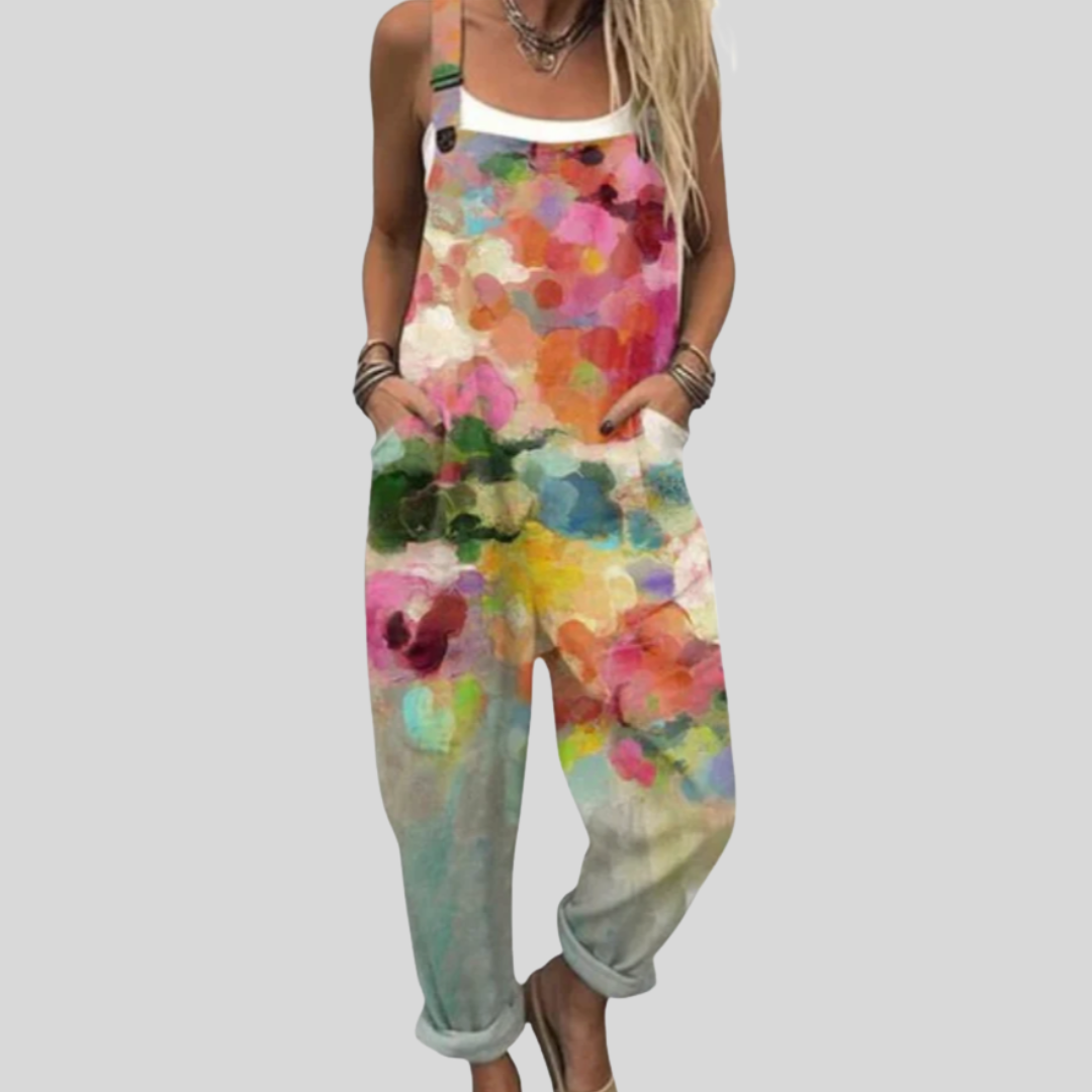 Elodie | vintage wide leg jumpsuit
