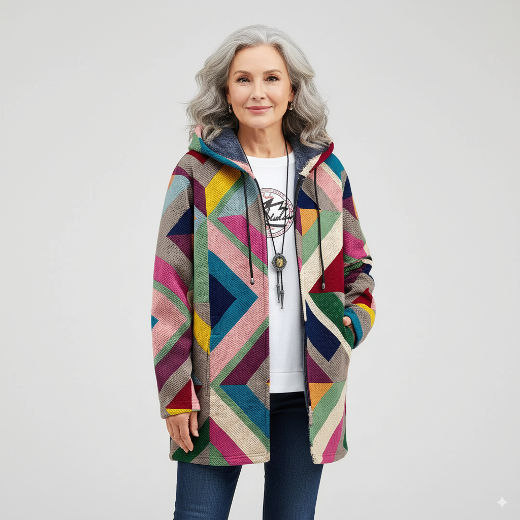 Zara | Geometric Art Jacket