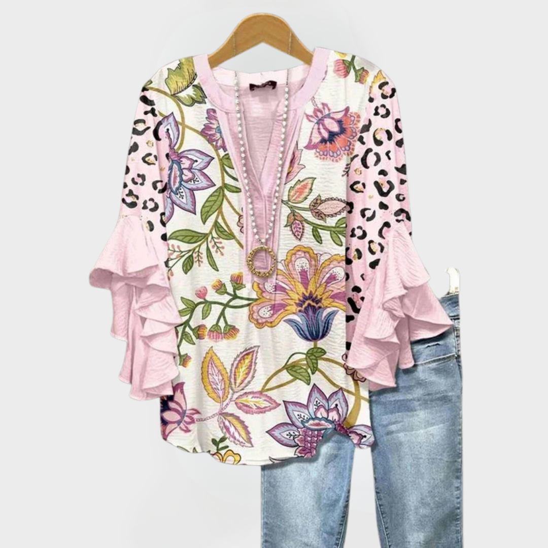 Modern Classicity™ | Vintage Print Top