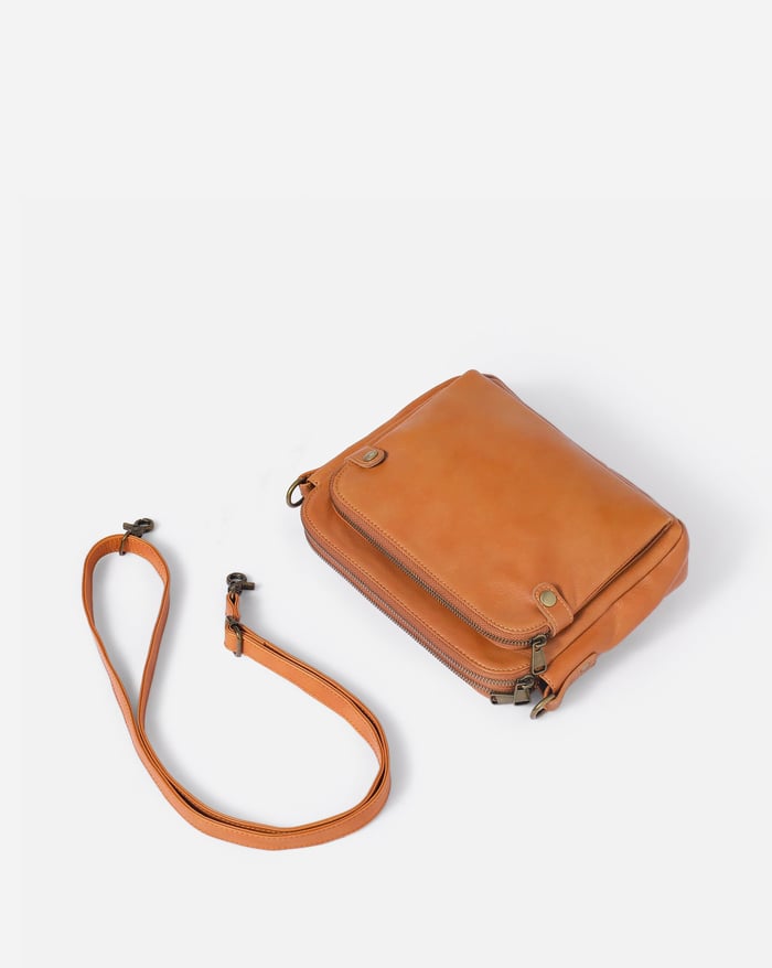 Bonnie - Sleek Three-Layer Crossbody Bag