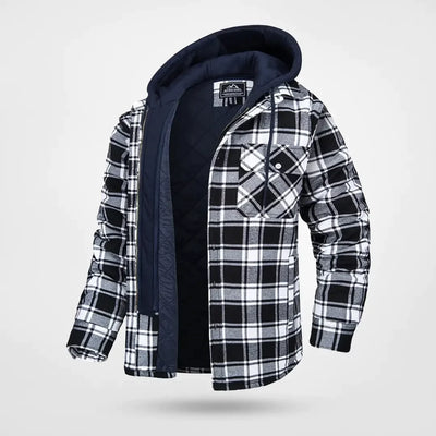 Brooks™ | Hooded Button-Down Jacket