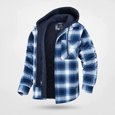 Brooks™ | Hooded Button-Down Jacket