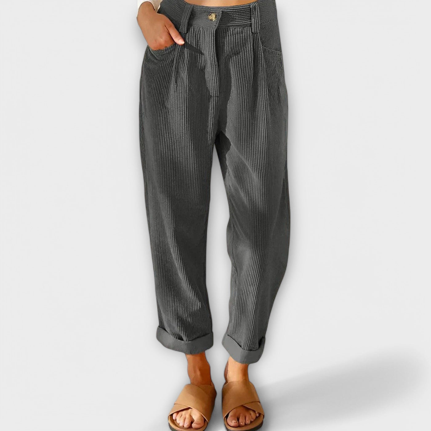 Jana – Modern Velvet Pants