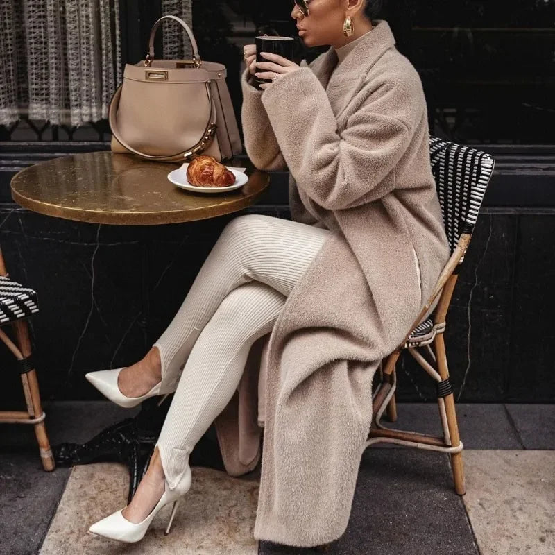 Noelle - Long, oversized winter coat