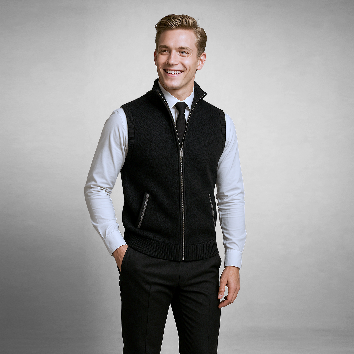 Louis | Lightweight Zip Vest