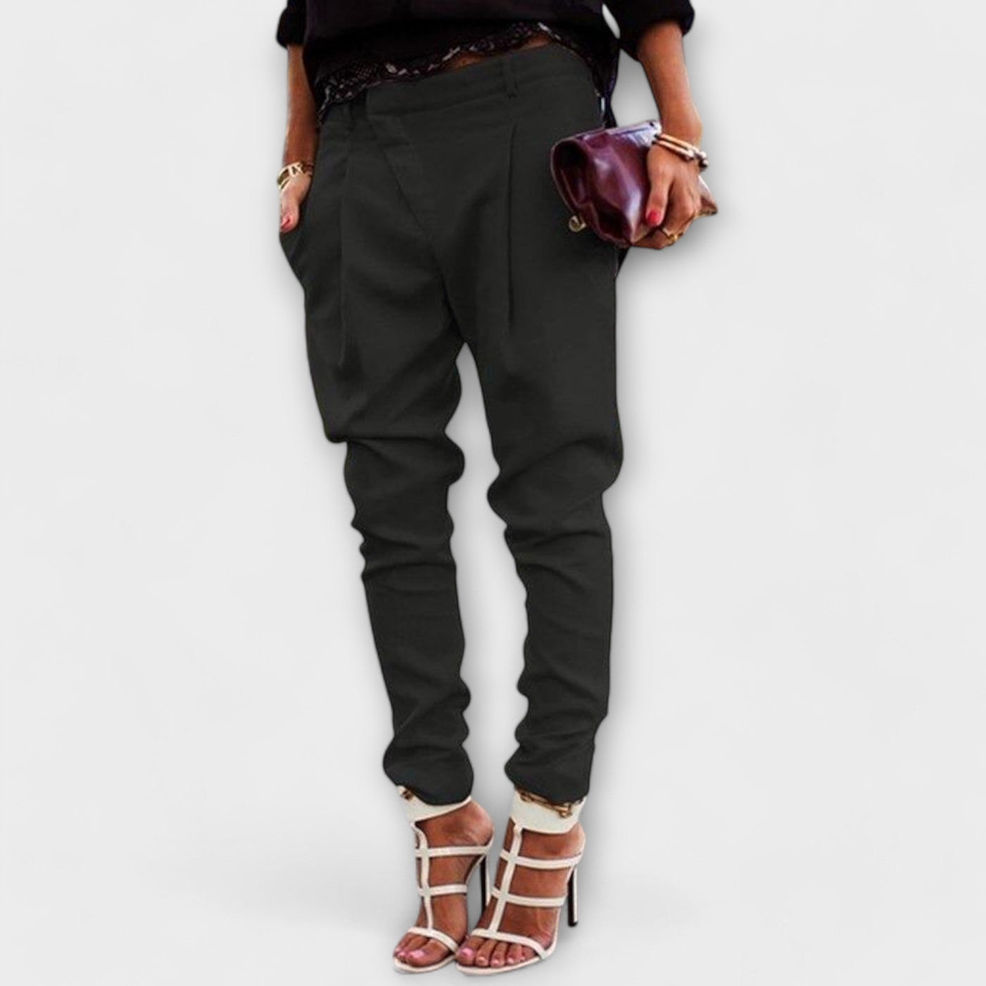 Mira – Elegant High-Waisted Pants
