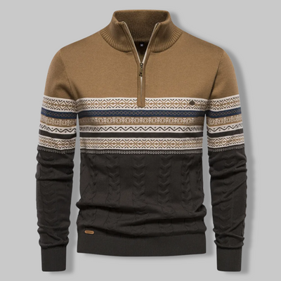 HARRISON | QUARTER ZIP SWEATER