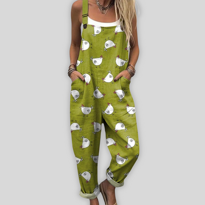 Nour™ |vintage wide leg jumpsuit
