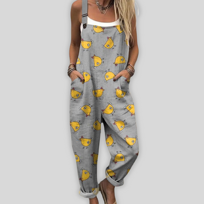 Nour™ |vintage wide leg jumpsuit