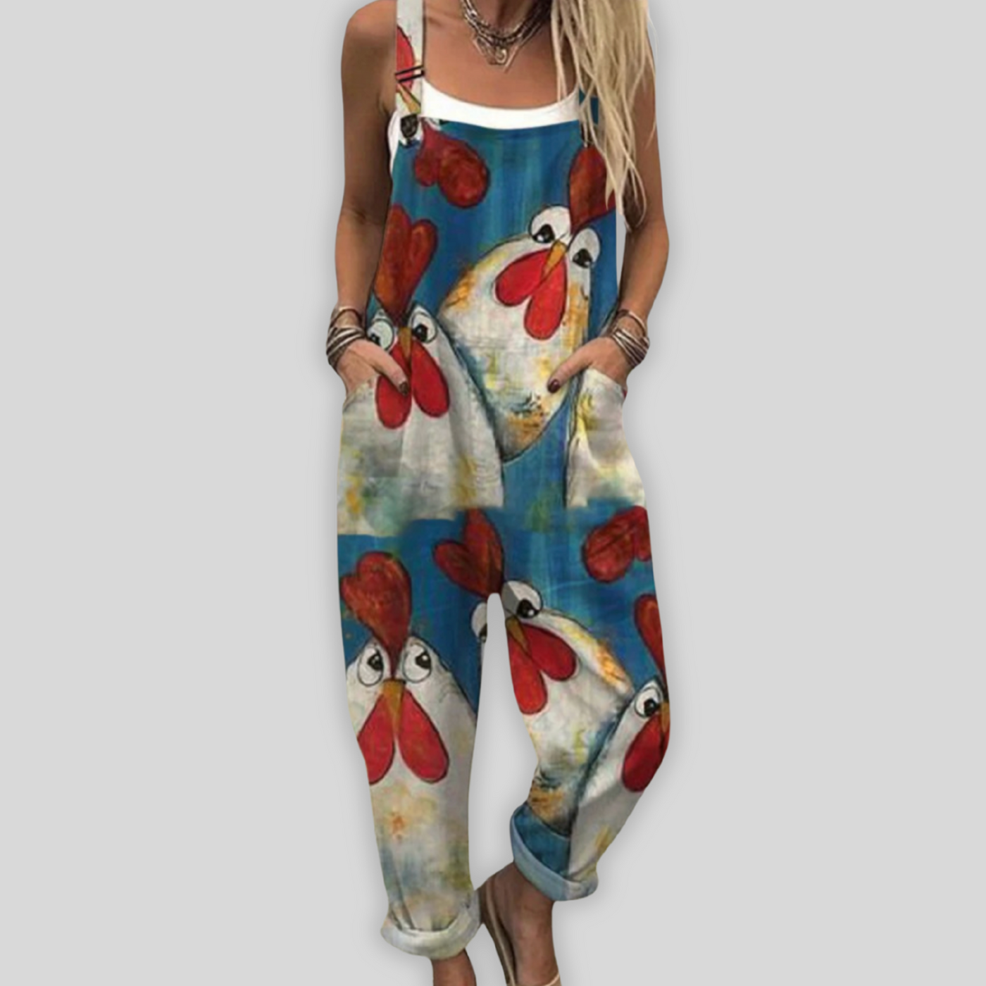 Isabella™ |vintage wide leg jumpsuit