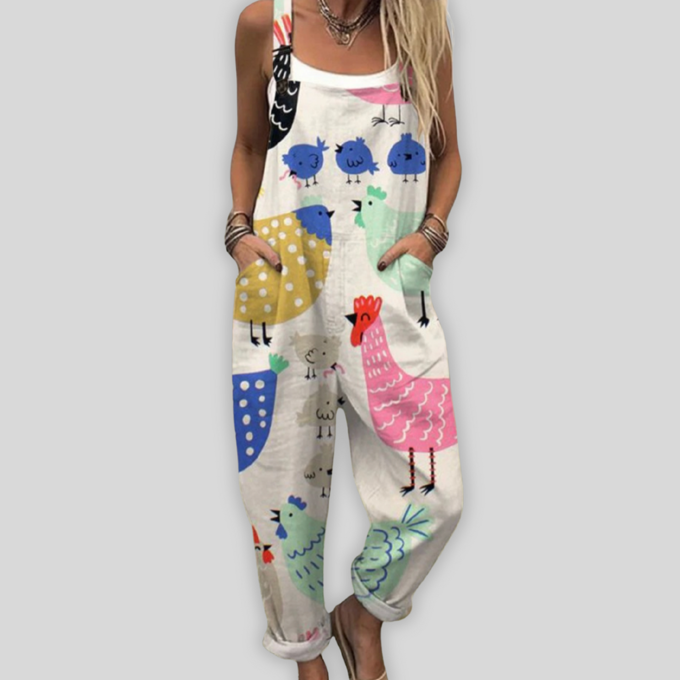 Laura™ | vintage wide leg jumpsuit