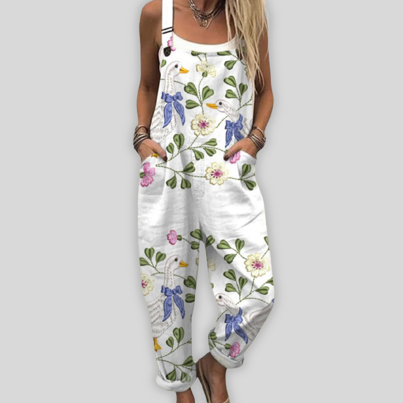 Luna™ | vintage wide leg jumpsuit