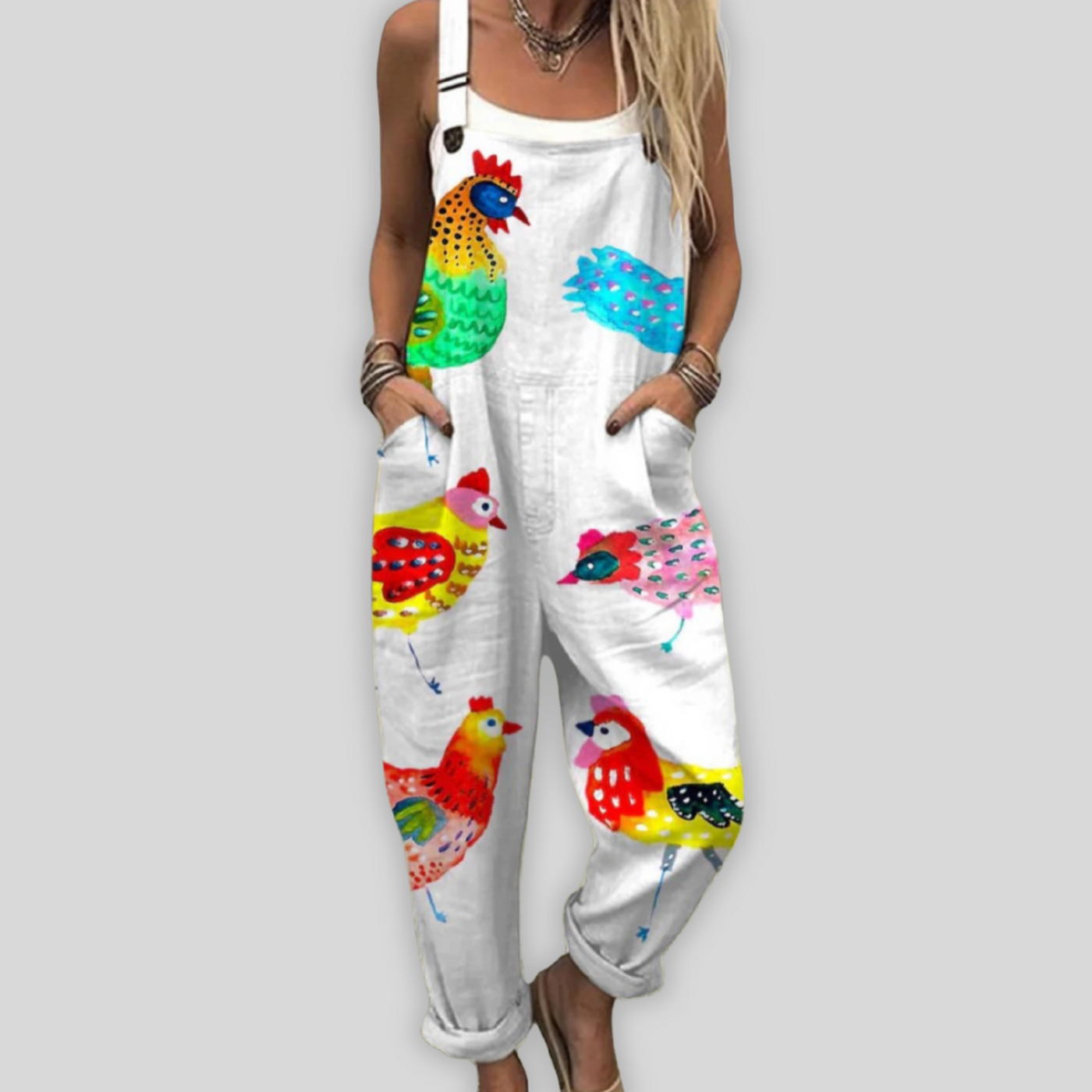 Moniek™ | vintage wide leg jumpsuit