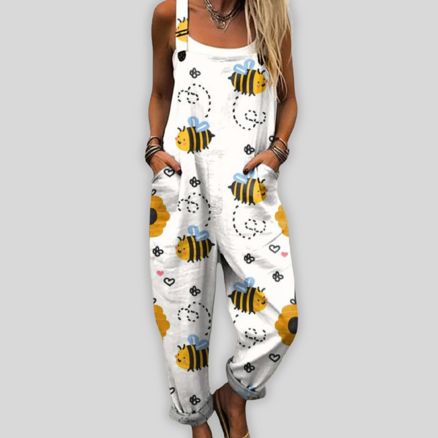 Eva™ | vintage wide leg jumpsuit