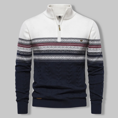HARRISON | QUARTER ZIP SWEATER