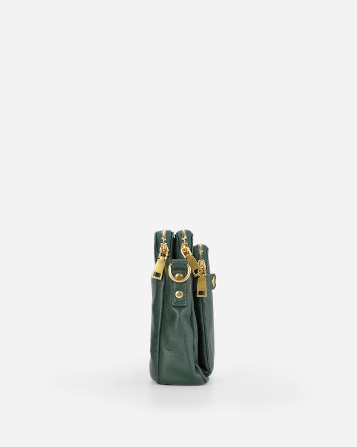 Bonnie - Sleek Three-Layer Crossbody Bag