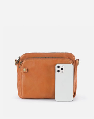 Bonnie - Sleek Three-Layer Crossbody Bag