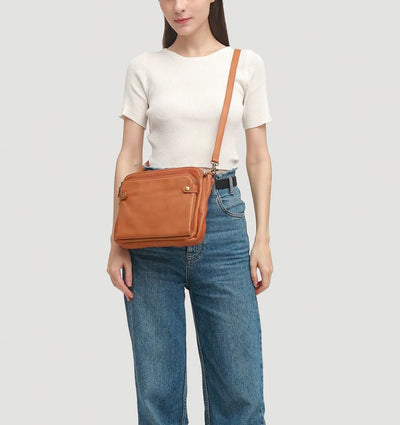 Bonnie - Sleek Three-Layer Crossbody Bag