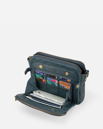 Bonnie - Sleek Three-Layer Crossbody Bag