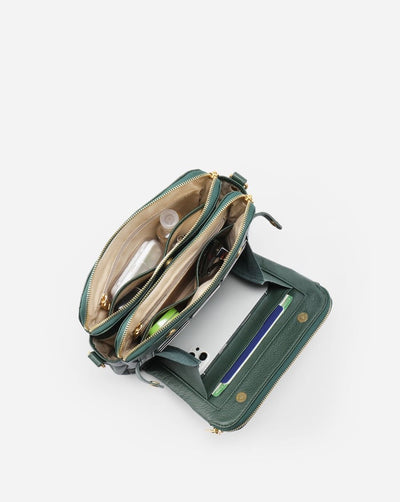 Bonnie - Sleek Three-Layer Crossbody Bag