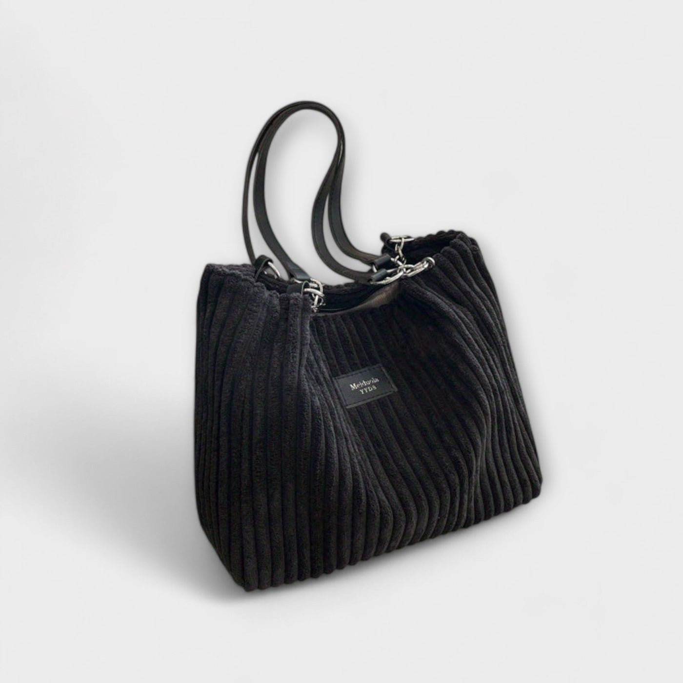 Paula - Soft Cord Shoulder Bag