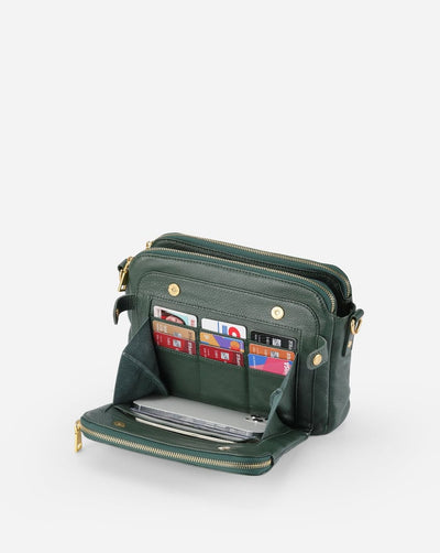 Bonnie - Sleek Three-Layer Crossbody Bag