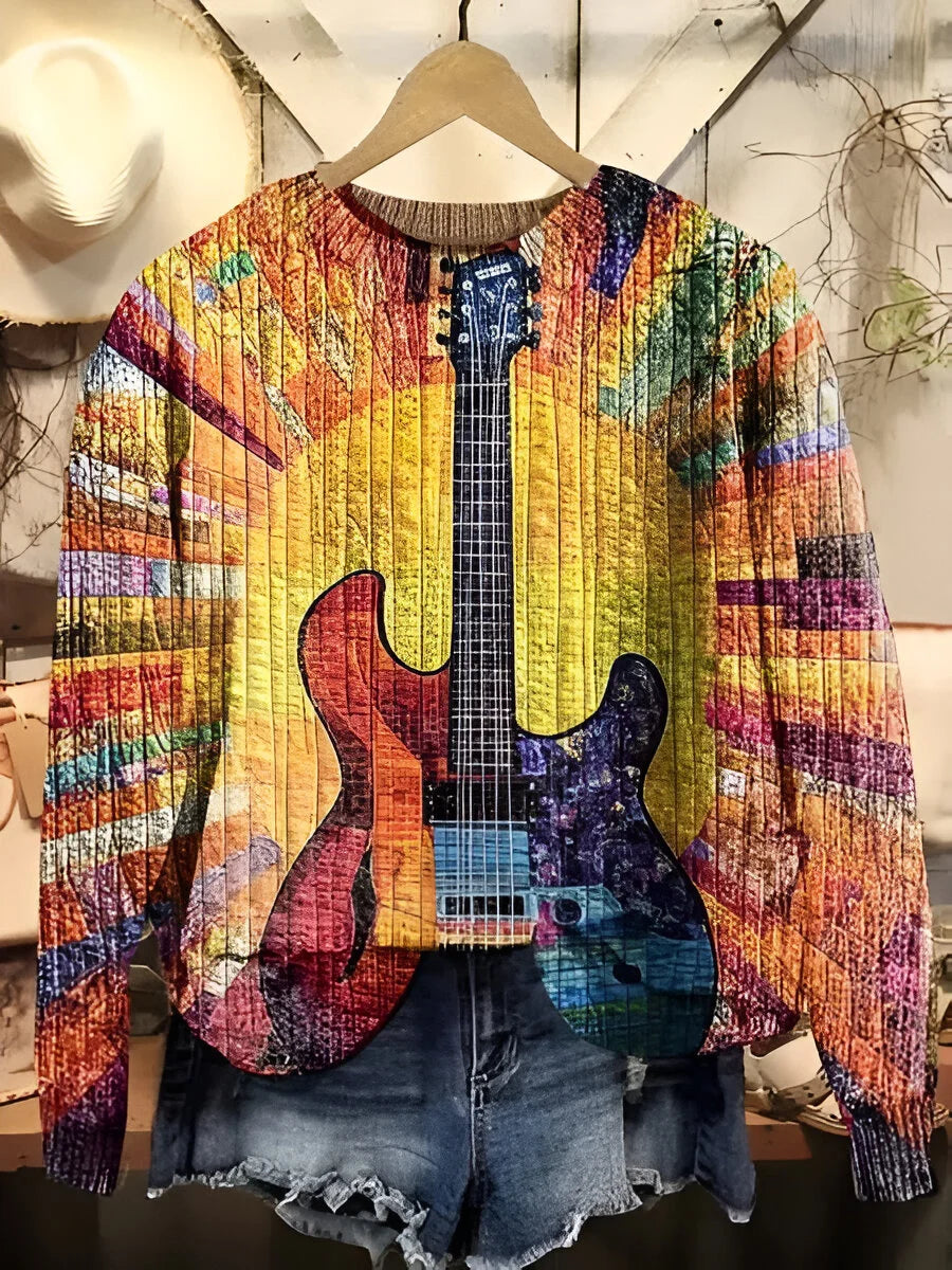 Brilliance - Colorful Guitar Sweater